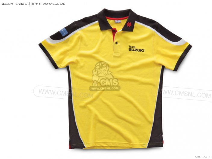 Suzuki YELLOW TEAMWEA 990F0YEL223XL