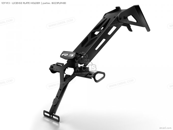 Yamaha YZF-R3 - LICENSE PLATE HOLDER B023FLPH00 Yamaha YZF-R3 - LICENSE PLATE HOLDER B023FLPH00