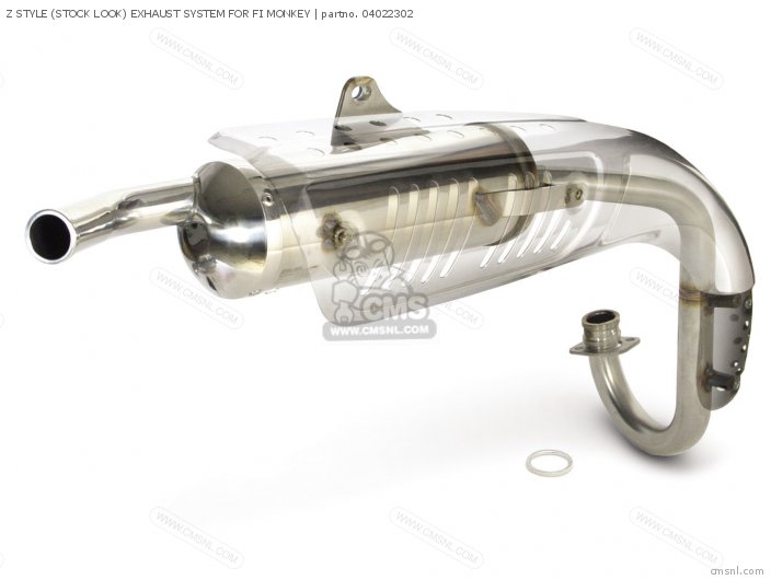 Takegawa Z STYLE (STOCK LOOK) EXHAUST SYSTEM FOR FI MONKEY 04022302