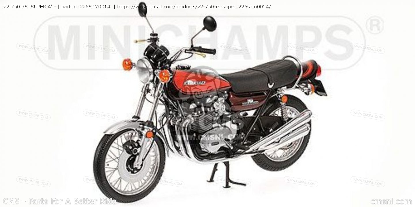 226SPM0014: Z2 750 RS 'SUPER 4' - Kawasaki - buy the