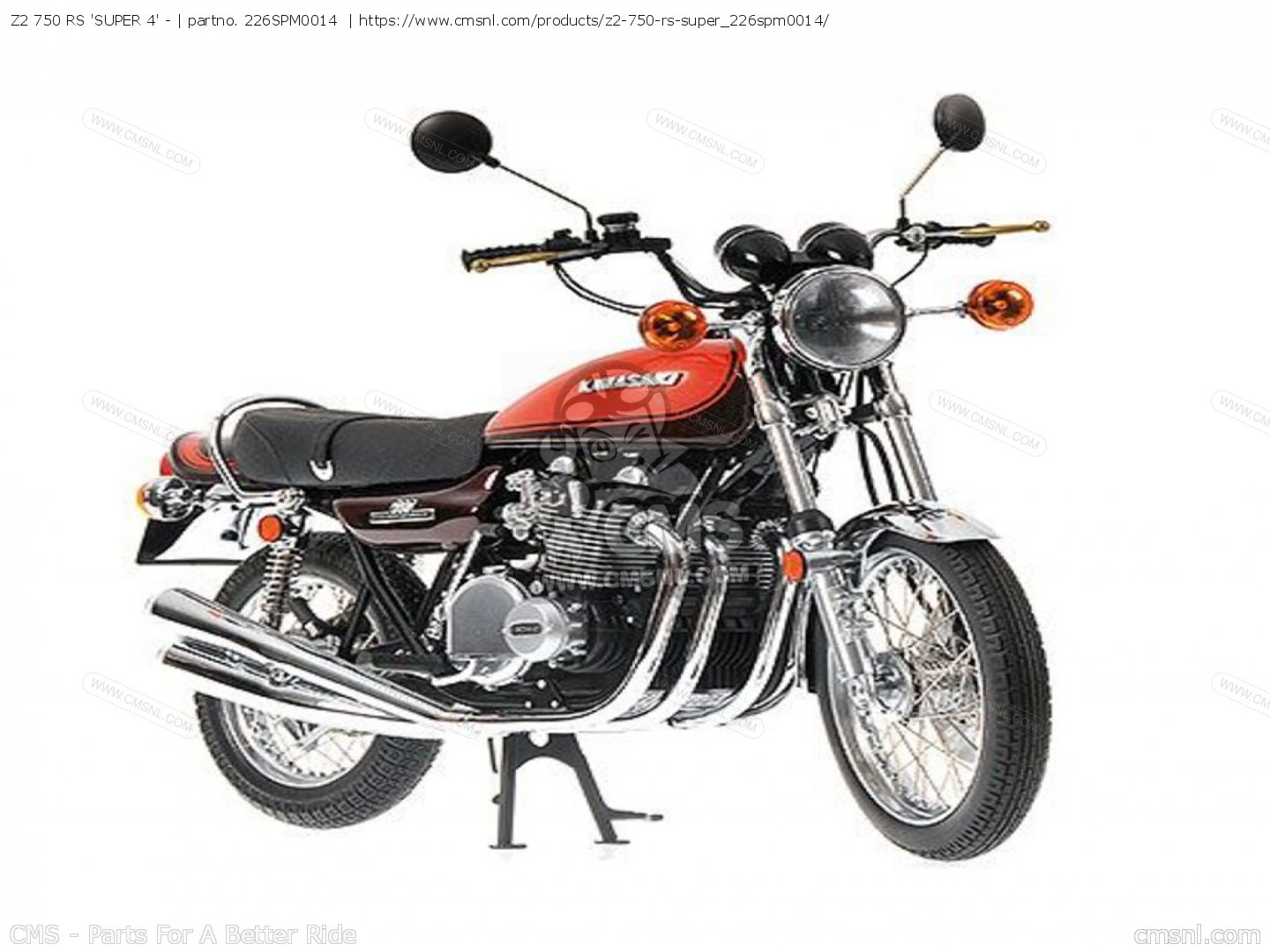 226SPM0014: Z2 750 RS 'SUPER 4' - Kawasaki - buy the