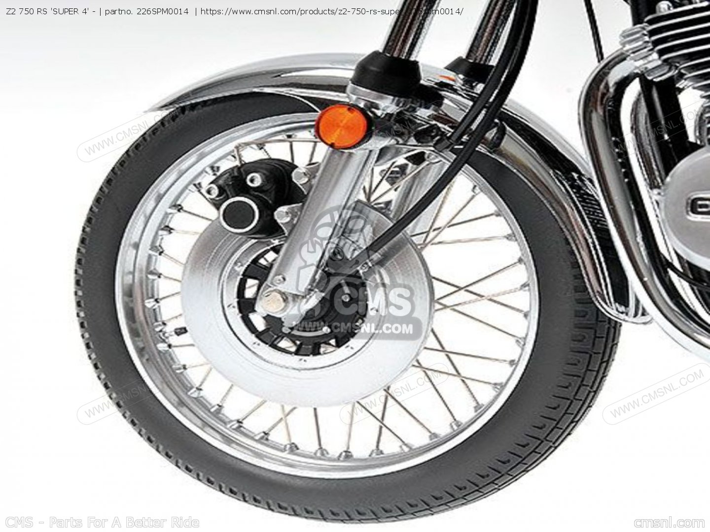 226SPM0014: Z2 750 RS 'SUPER 4' - Kawasaki - buy the 226SPM0014 at