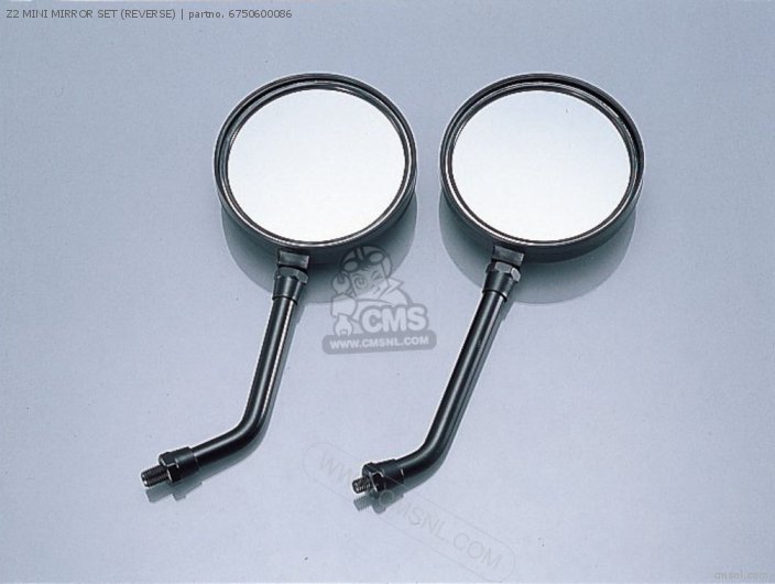 Kitaco Z2 MINI MIRROR SET (REVERSE) 6750600086